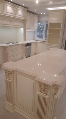 تاپ کانترهای اجراشده با نام کوارتز